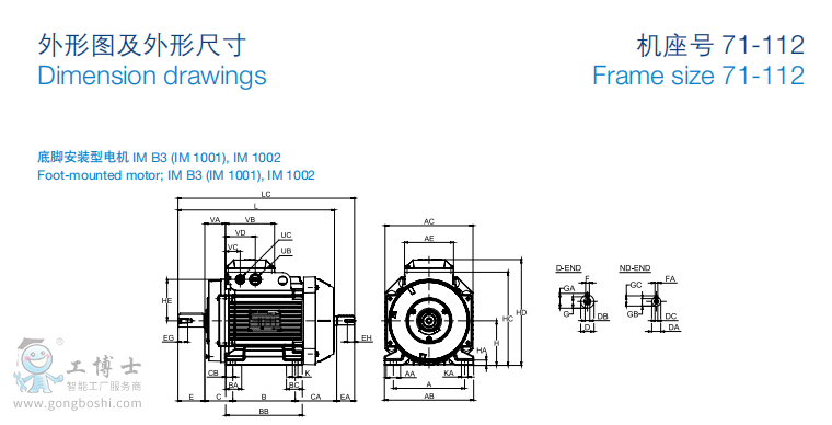 M3AA鋁殼電機(jī)